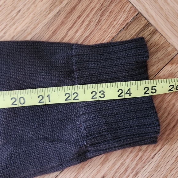 Eddie Bauer 100% combed cotton sweater luxury crew neck grey fisherman core - Picture 11 of 15